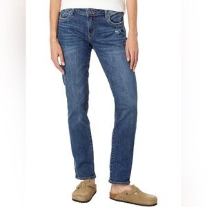 DKNY Jeans Boyfriend Fit Size 0 Dark Wash